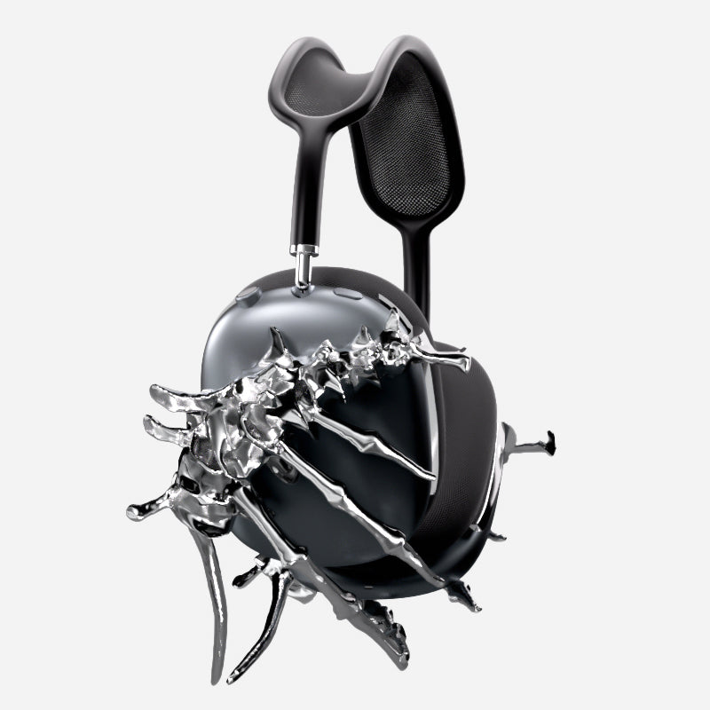Eri Verse Wing AirPodsMAX case ケース シルバー The White and Silver Wings - AirPods Max Case - Eri Verse